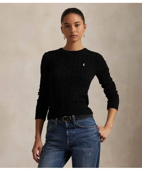 

Свитер Slim fit Polo Ralph Lauren, черный