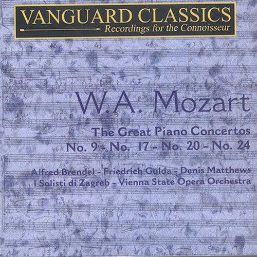 

CD диск Mozart / Brendel / Matthews / Gulda: Great Piano Concertos