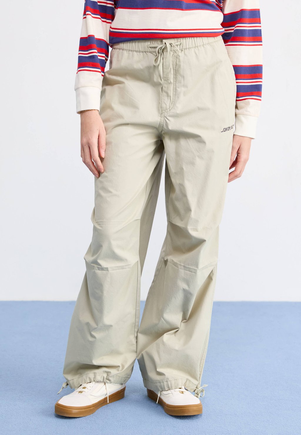 

Брюки STRIP PARACHUTE PANT Santa Cruz, серебристый