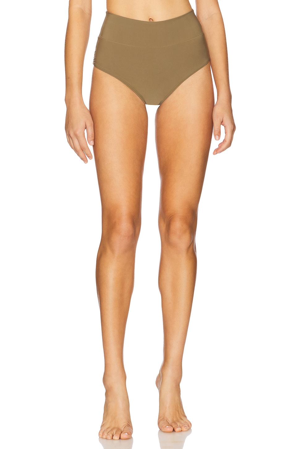 

Бикини-слипы высокой посадки Montce Swim, khaki