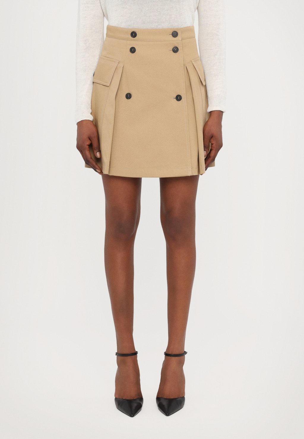 

Мини-юбка ZEBIO WEEKEND MaxMara, белый
