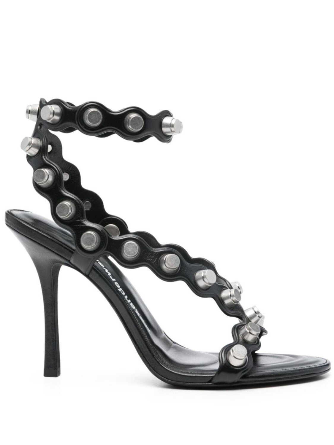 Сандалии Riot 105 мм Alexander Wang, черный