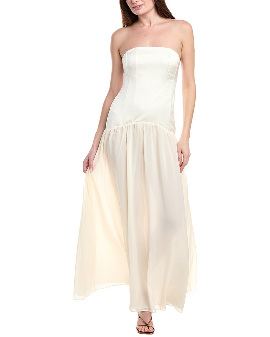 

Платье-корсаж без бретелей WeWoreWhat, белый