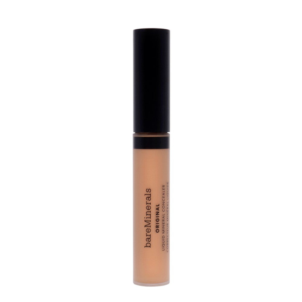 Оригинальный жидкий минеральный консилер - 25N Light Medium от bareMinerals для женщин - 0,2 унции, прозрачный — фото 2