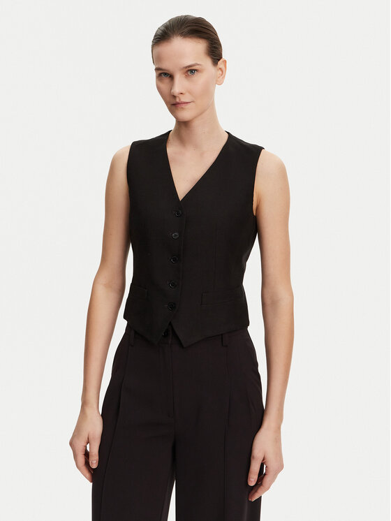 

Облегающий жилет Pace 2515151012 Weekend Max Mara, черный