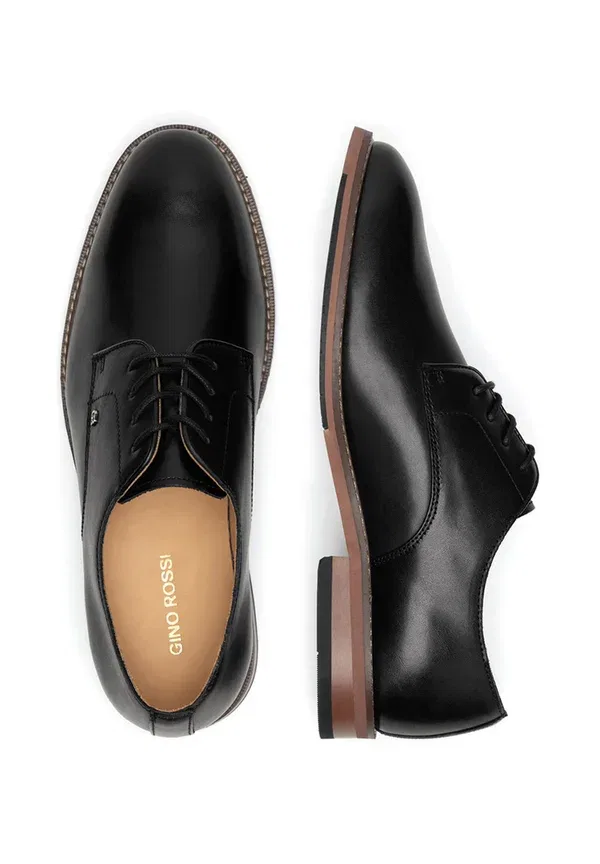 Кроссовки Gino Rossi Smart lace ups, черный — фото 3