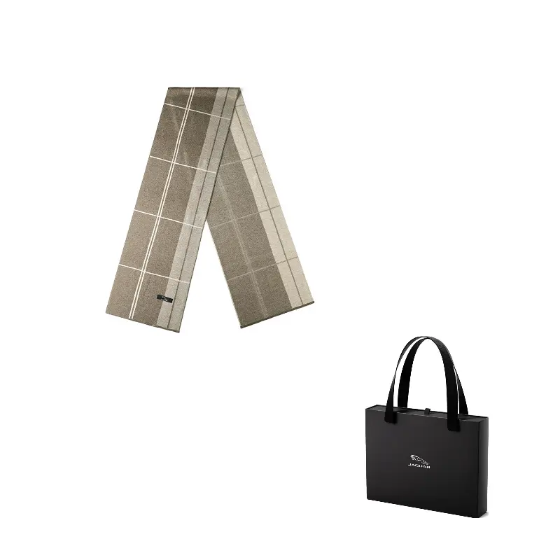 

JAGUAR Вязаный шарф унисекс, Brown Beige