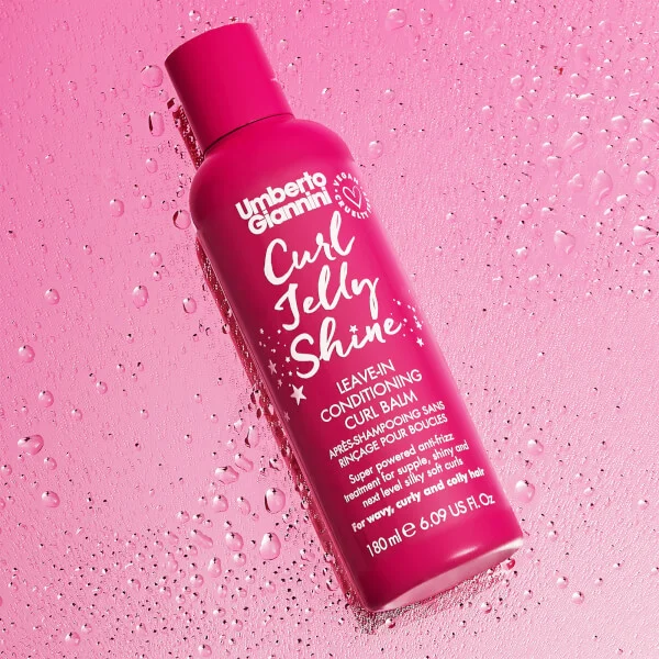 Несмываемый кондиционер curl jelly shine Umberto Giannini, 180 мл — фото 4