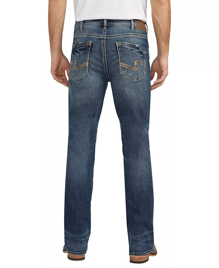 

Мужские джинсы Craig Classic Fit Bootcut Silver Jeans Co., синий