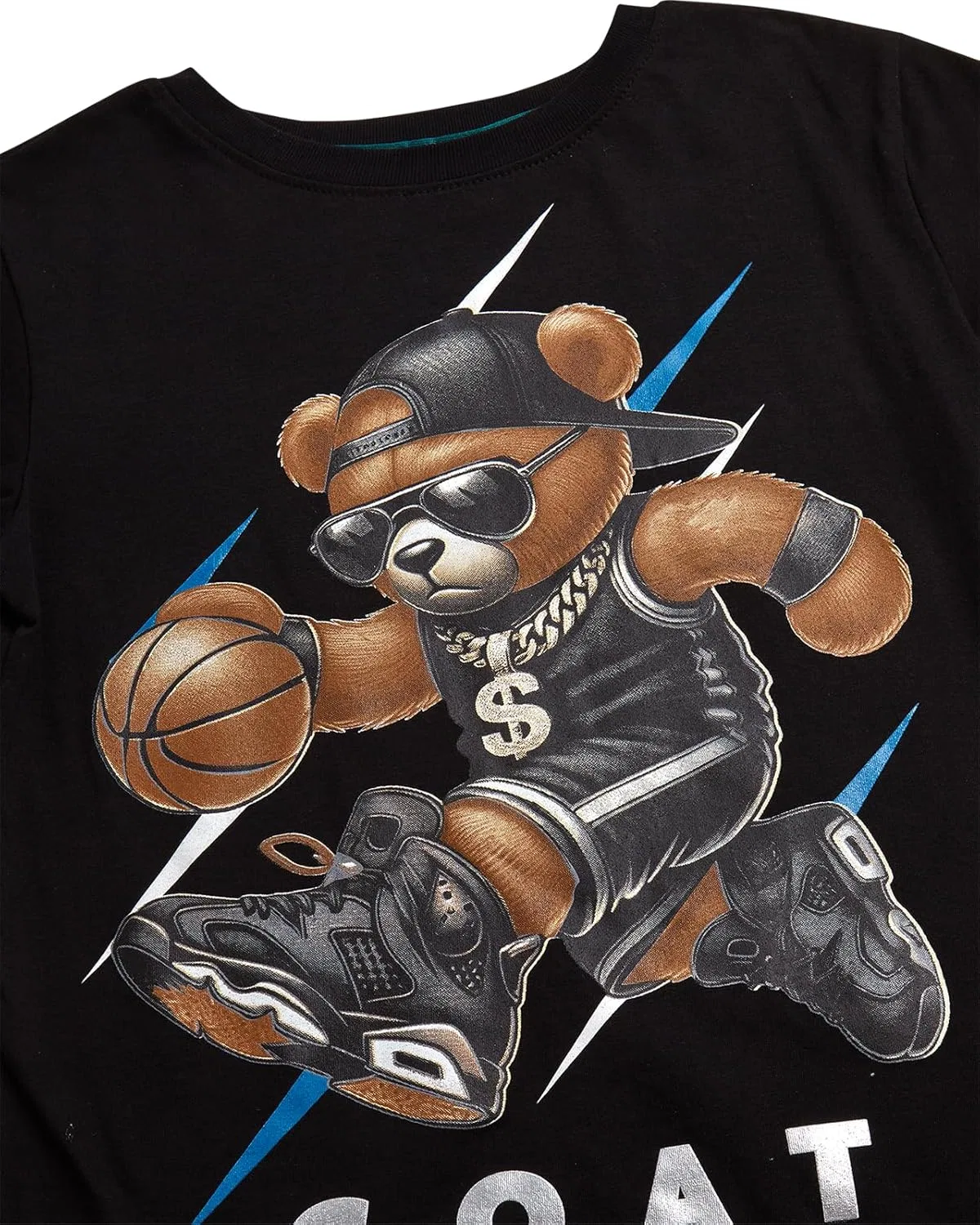 Спортивный костюм для мальчиков Pro Athlete, 2 предмета, Black/Teal — фото 3