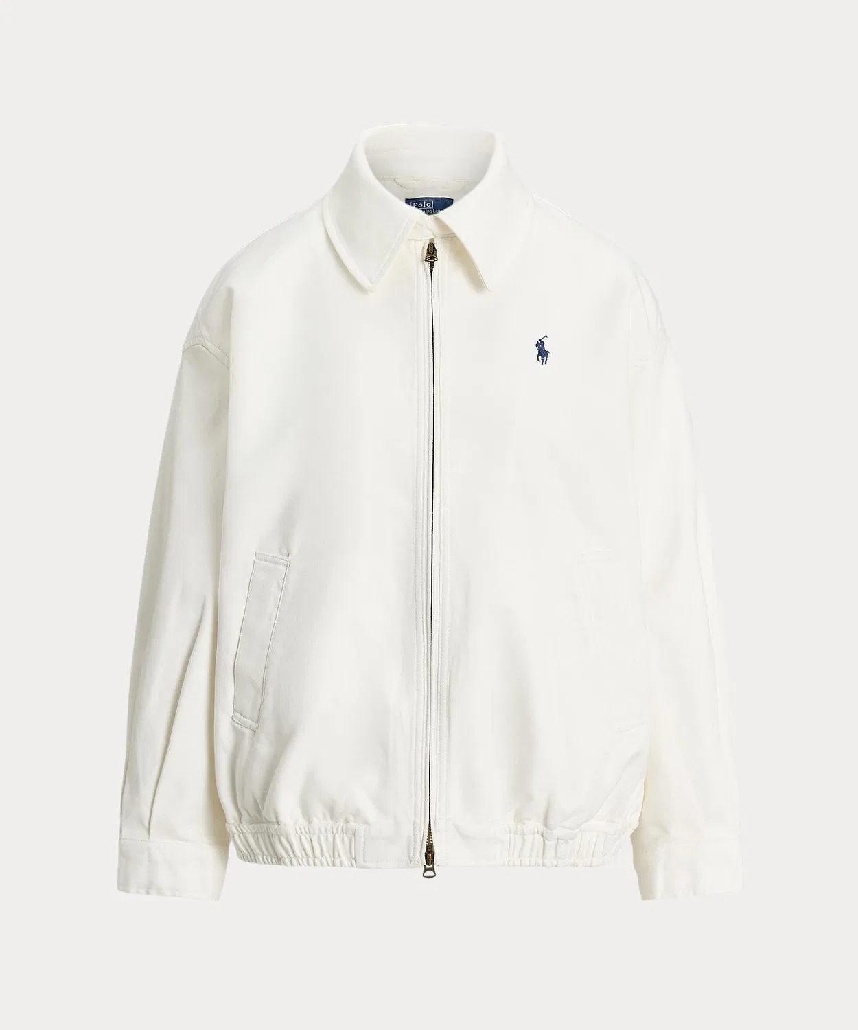 Двусторонняя хлопковая куртка Polo Ralph Lauren оверсайз, натуральный — фото 2