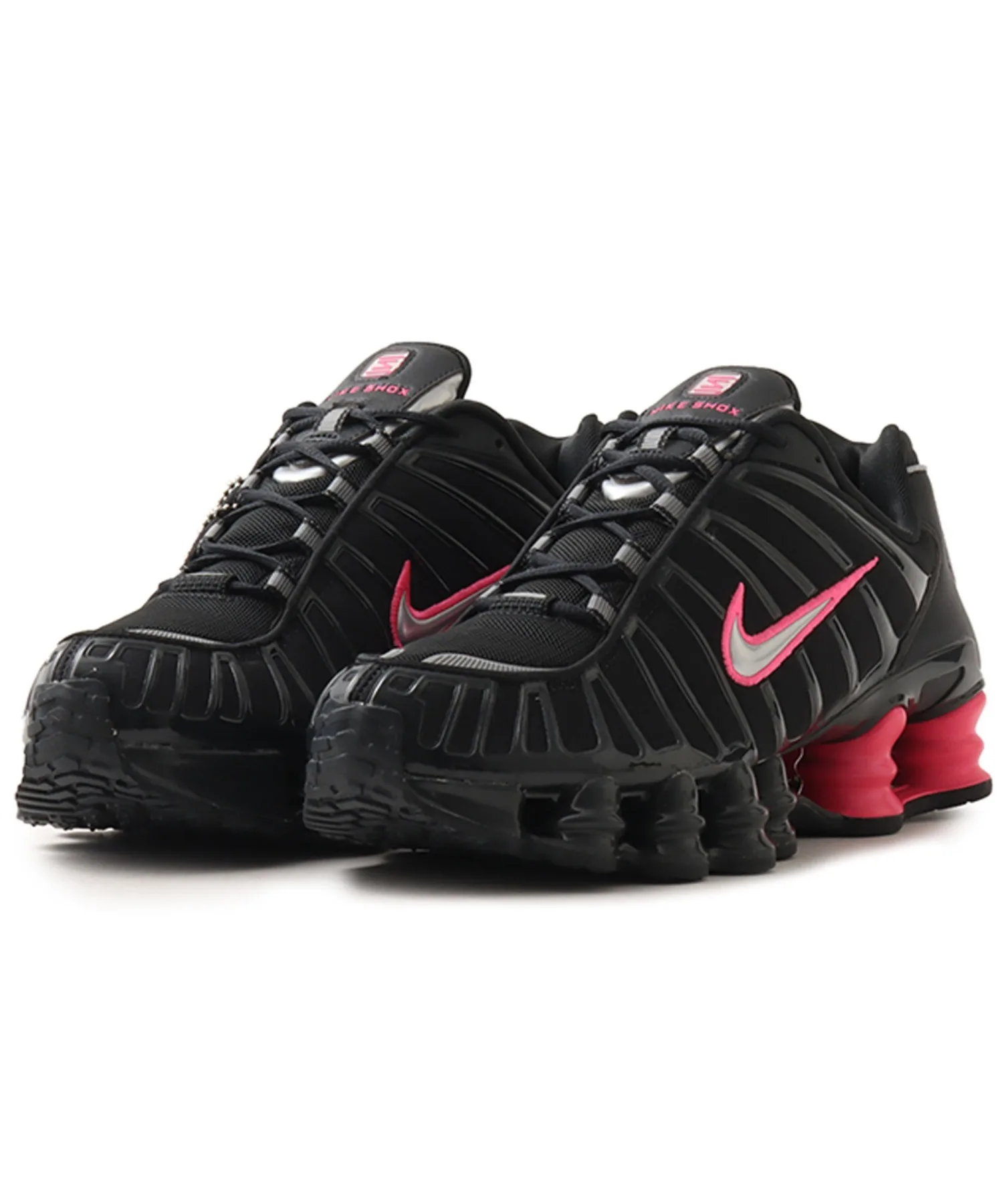 Женские кроссовки с технологией Nike Shox TL NIKE чёрные