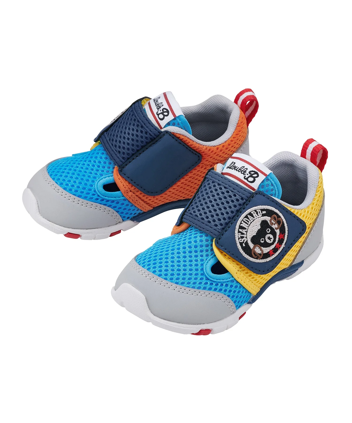Детские кроссовки из двойной сетки Second Baby Shoes DOUBLE_B разноцветные
