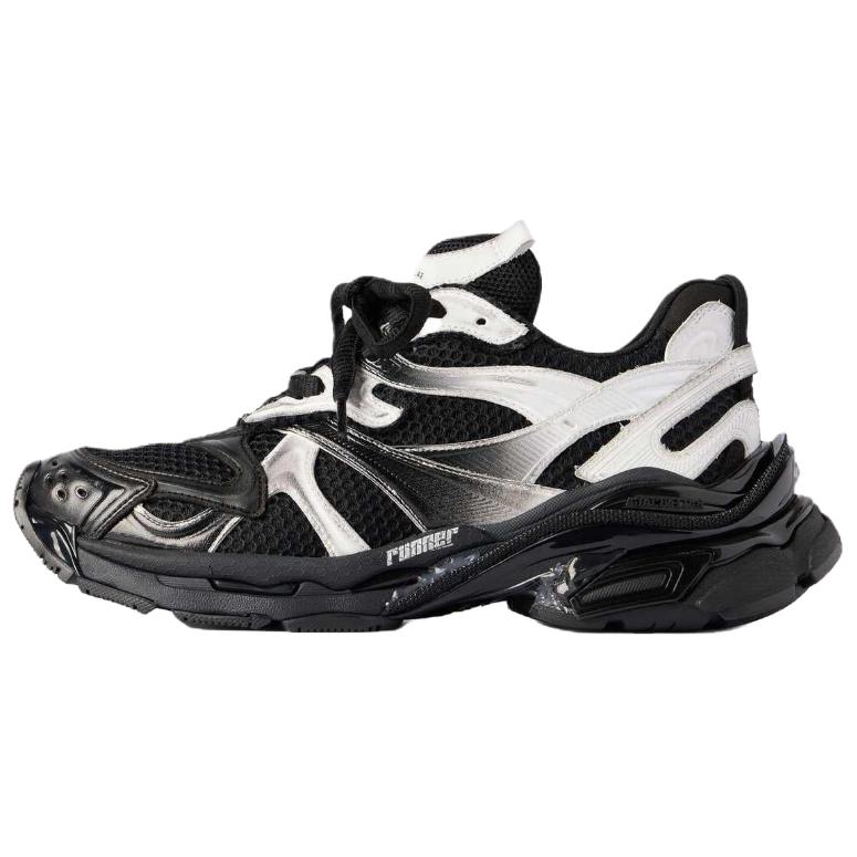 Кроссовки Runner 2.0 Gradient Lines Low top Chunky мужские Balenciaga, черный