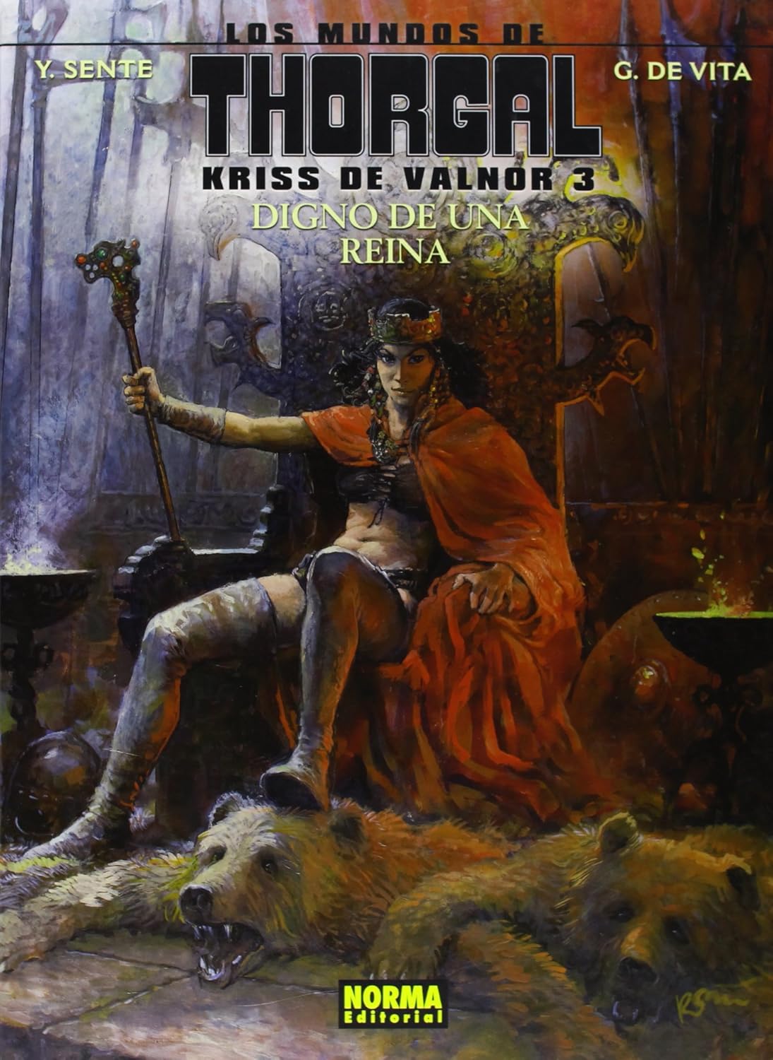 

LOS MUNDOS DE THORGAL. KRISS DE VALNOR 3. DIGNO DE UNA REINA (NORMA EDITORIAL, S.A.)
