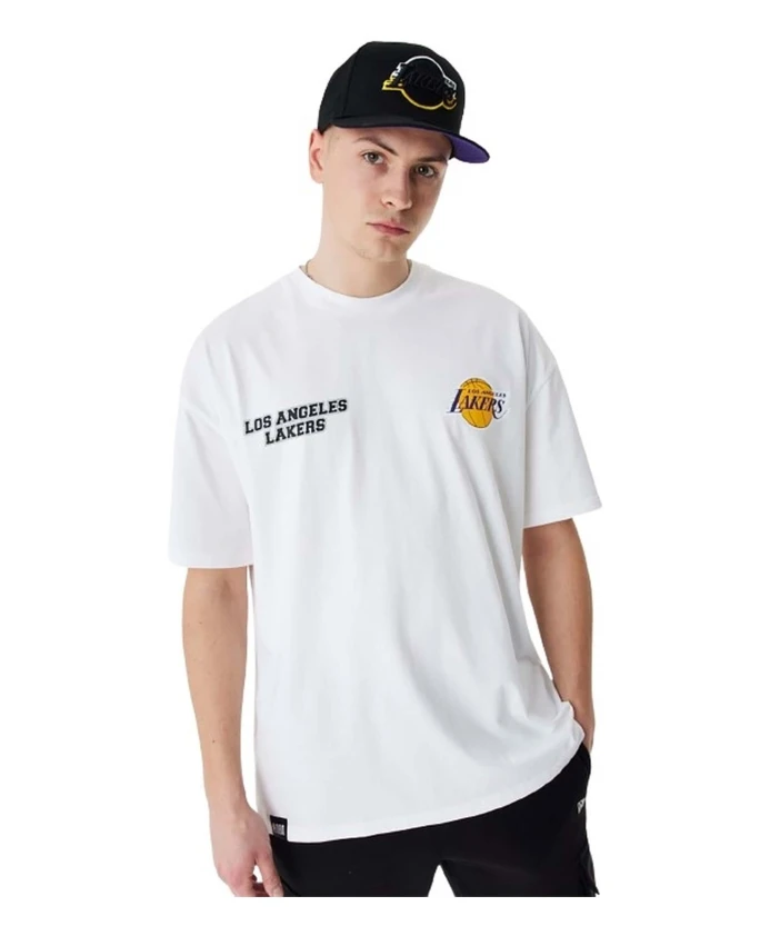 

Баскетбольная футболка НБА Лейкерс New Era, белый