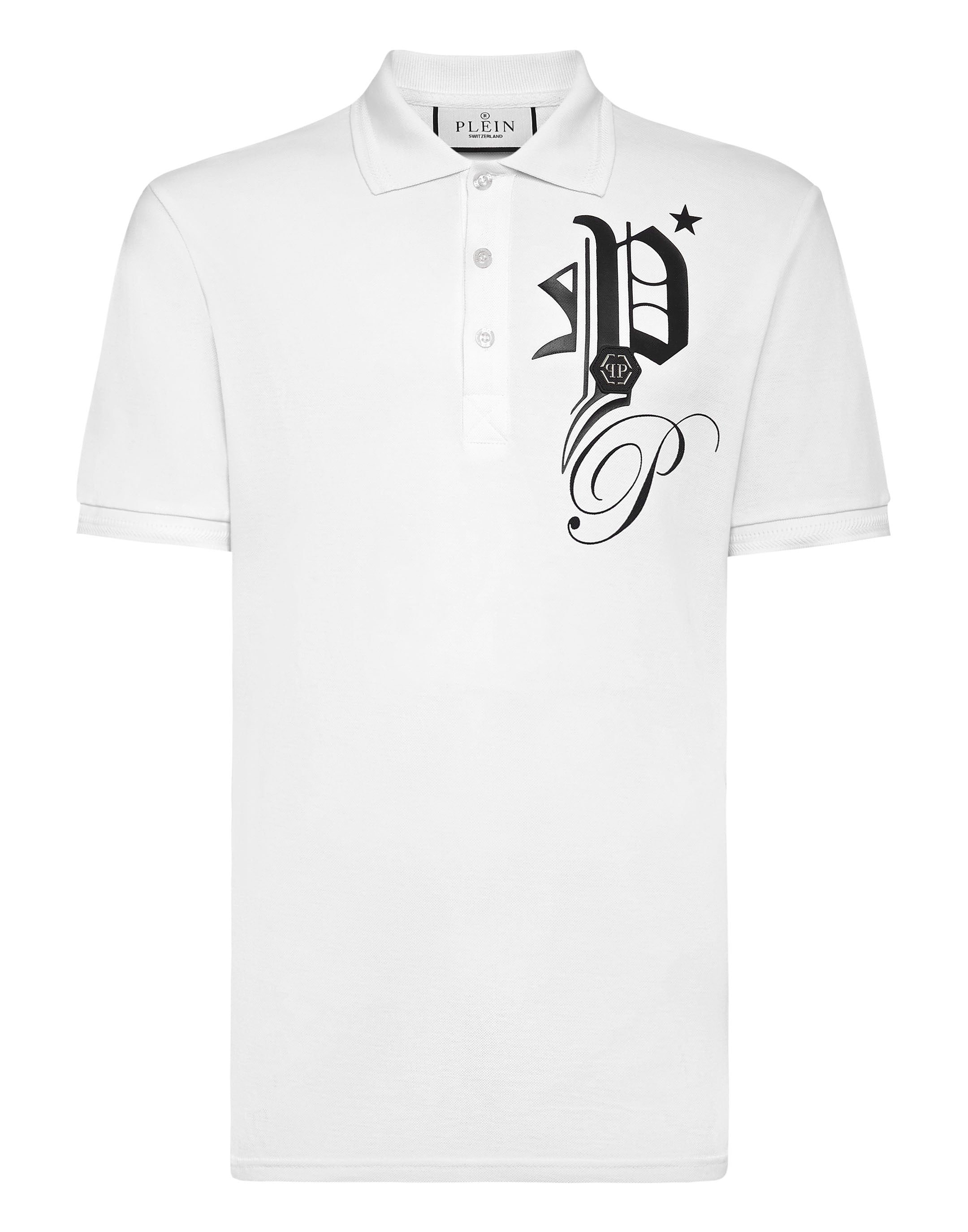 

Рубашка поло SS Gothic Plein PHILIPP PLEIN, белый