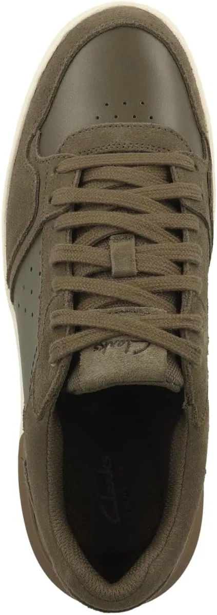 Мужские кроссовки Clarks Courtlite2 LoSneaker, хаки — фото 2