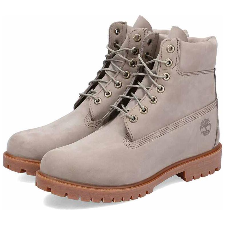 Мужские ботинки Timberland Martin средней высоты, светло-серый — фото 2