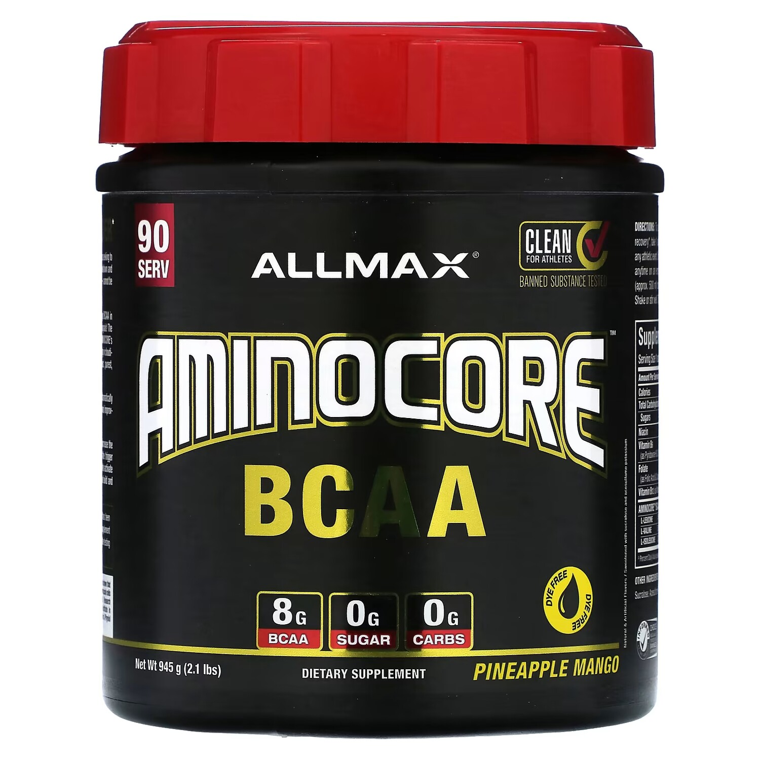 

Добавка ALLMAX AMINOCORE BCAA, ананас и манго