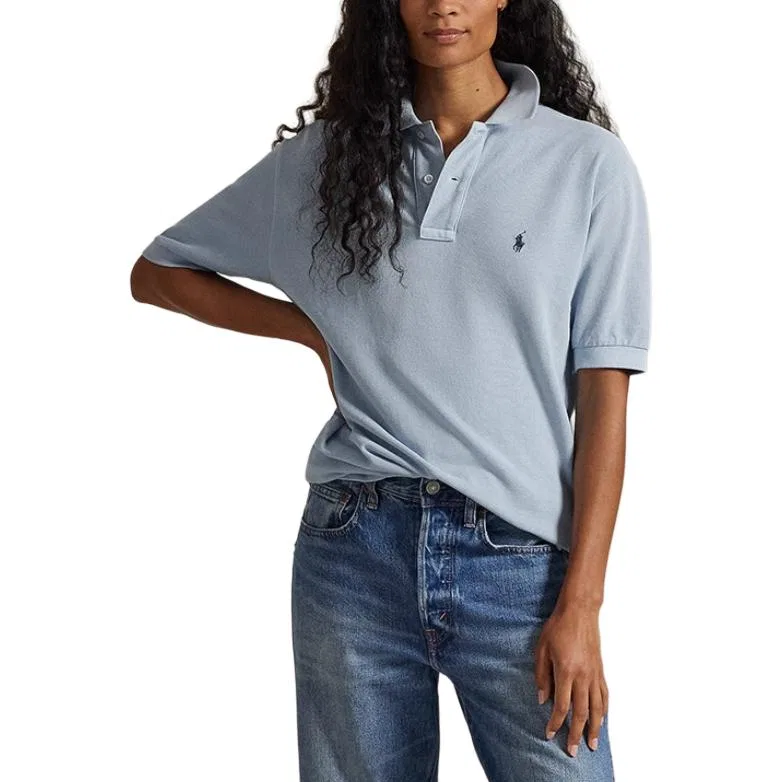 Поло Polo Ralph Lauren FW25 синее — фото 4