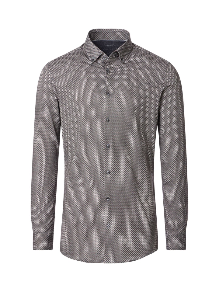 

Venti Деловая рубашка темно-оранжевого цвета