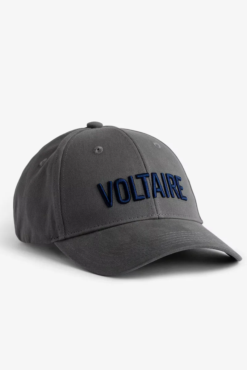 

Klelia Voltaire серая мужская кепка Zadig & Voltaire, серый