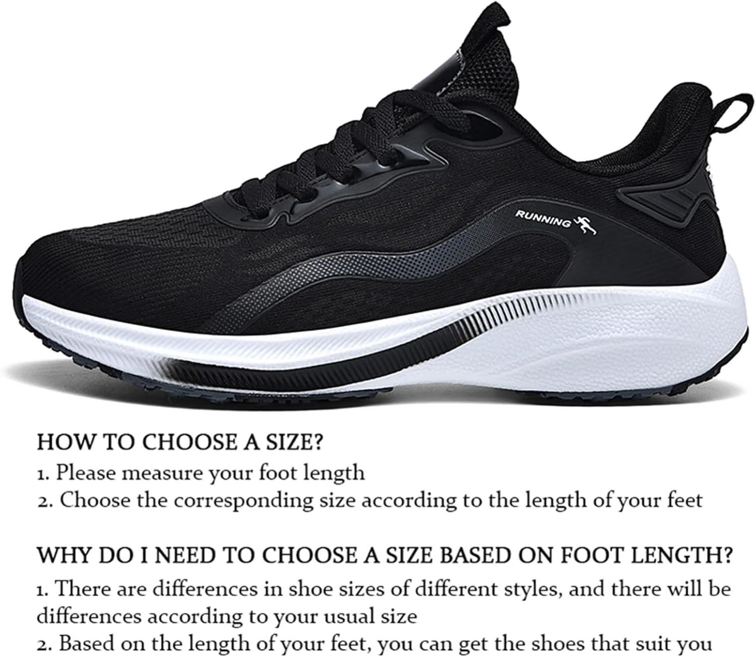 

Мужские кроссовки JiuQing для бега, легкие теннисные спортивные повседневные кроссовки для прогулок и тренировок в зале, черный