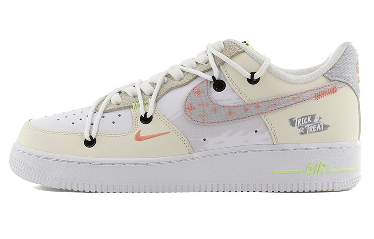 

Кроссовки Nike Air Force 1 Skateboarding Shoes Unisex Low-top Brown, белый