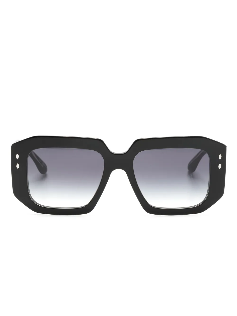 

Солнцезащитные очки в квадратной оправе с логотипом Isabel Marant Eyewear, черный