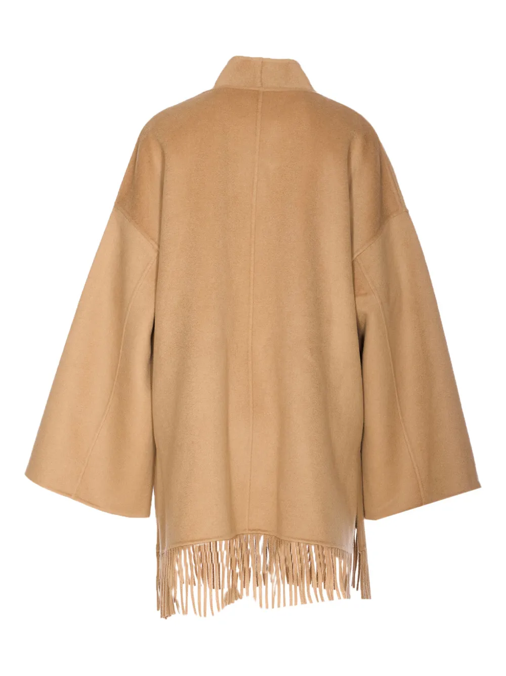 

Пальто с бахромой по подолу и V-образным вырезом THE DYNAMIS STUDIO, нейтральный, Серебристый, Пальто с бахромой по подолу и V-образным вырезом THE DYNAMIS STUDIO, нейтральный