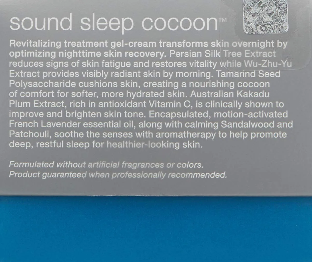 Крем для лица Dermalogica — Ночной -гель для лица Sound Sleep Cocoon, восстанавливающий увлажняющий с эфирными, 48 мл — фото 2