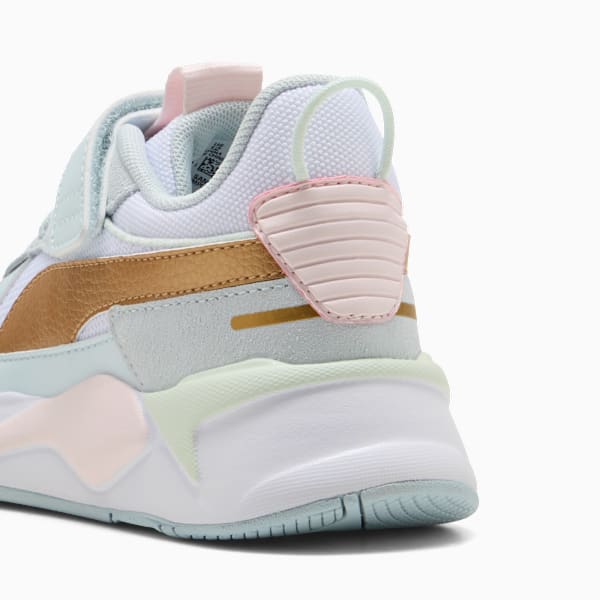 Маленькие дети не любят кроссовки Rs-X Metallic Puma, белый — фото 3
