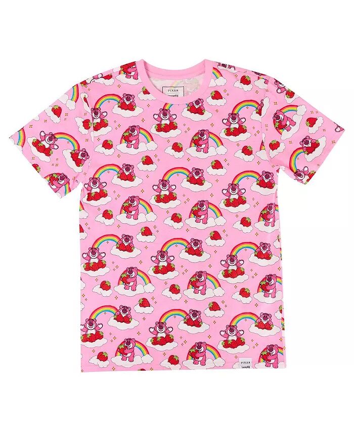 

Футболка Lotso Rainbow All-Over с принтом «История игрушек» для мужчин и женщин Loungefly