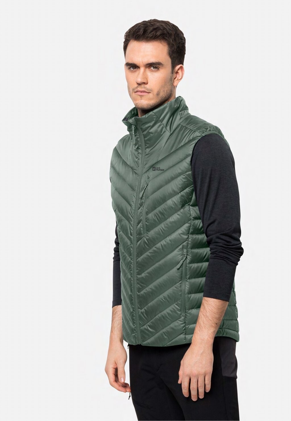 

Жилет PASSAMANI Jack Wolfskin, цвет hedge green