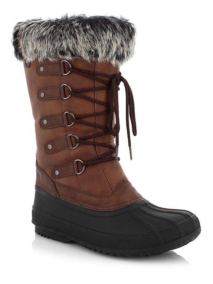

Ботинки Kimberfeel Winterstiefel Kelyne, светло-коричневый/черный