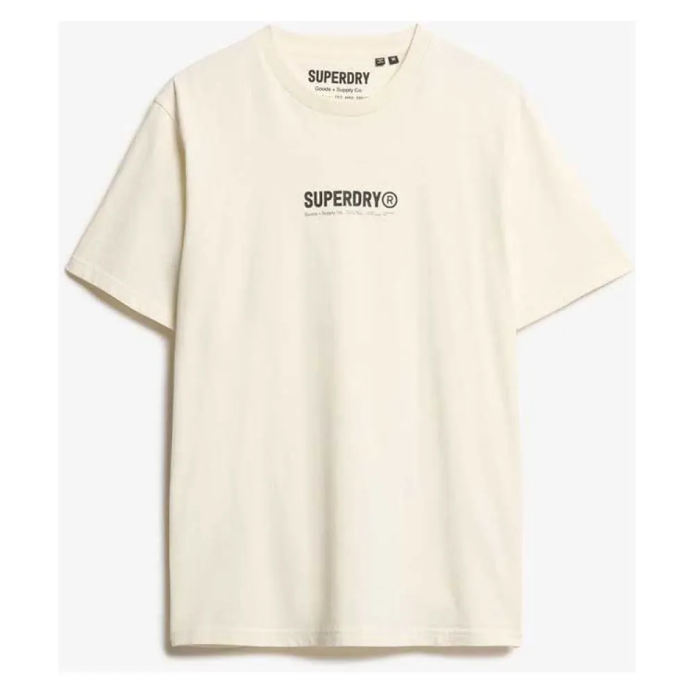 Футболка с коротким рукавом Superdry Utility Sport Graphic, белый — фото 3
