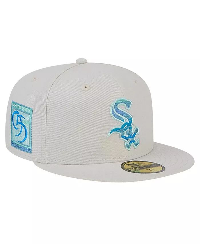 

Мужская белая бейсболка Chicago White Sox Stone Mist 59FIFTY Fitted New Era