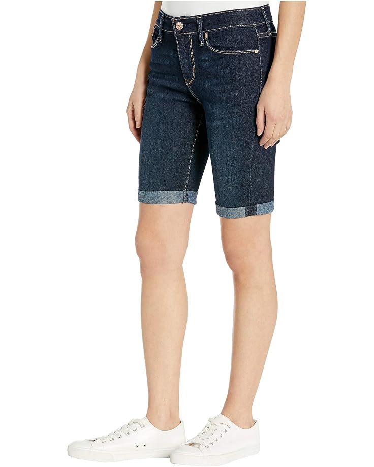 

Шорты Signature by Levi Strauss & Co. Gold Label Mid-Rise Skinny Skinny Shorts, цвет Stormy Sky