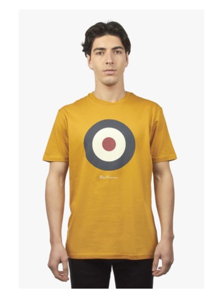 

Футболка Ben Sherman, цвет orange/beige