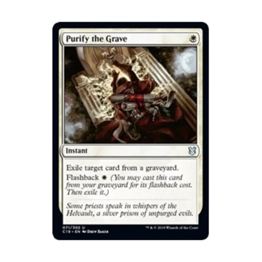 

CCG Очистить могилу (U), MTG - Commander 2019