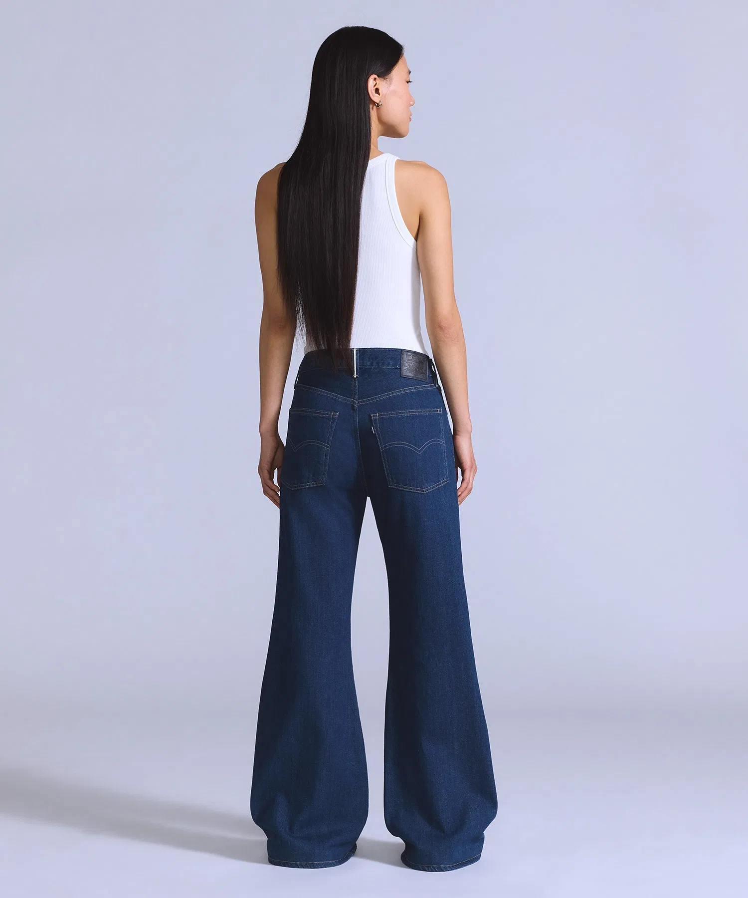 Джинсы Levi's BLUETAB™ CARVE Relaxed, темно-синие, СДЕЛАНО В ЯПОНИИ — фото 4