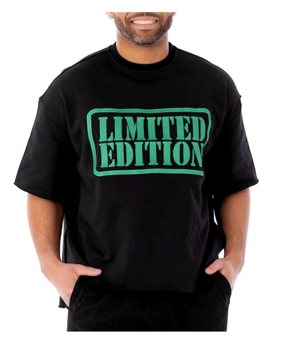 

Мужская толстовка ограниченной серии с разрезом по низу Dai Moda, Black