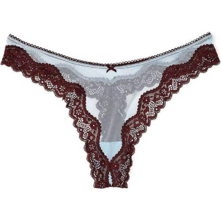 

Victoria's Secret 24 Big Show Collection TEASE трусы женские 1 упаковка светло-аква голубой коричневый