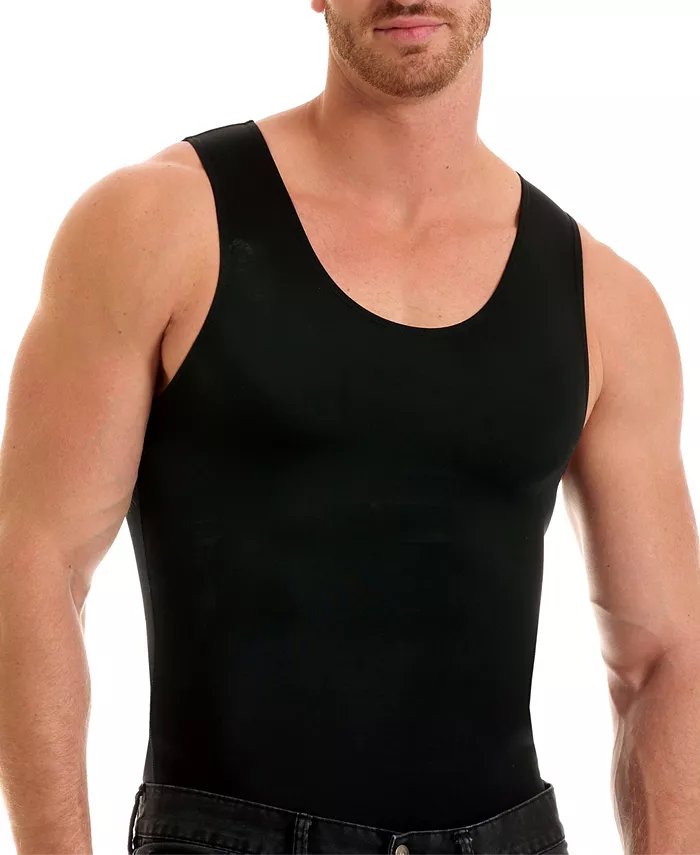 

Мужская майка с компрессионным эффектом Insta Slim Big & Tall Instaslim, черный