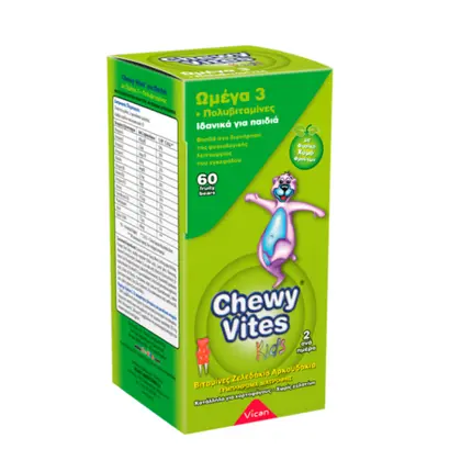 

Chewy Vites Желейные мишки с Омега-3 и мультивитаминами Vican
