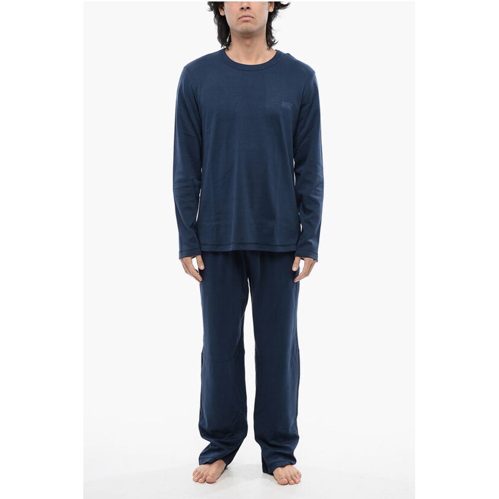 

Легкий хлопковый длинный пижамный комплект UMSET-ARAMIS Diesel, Blue