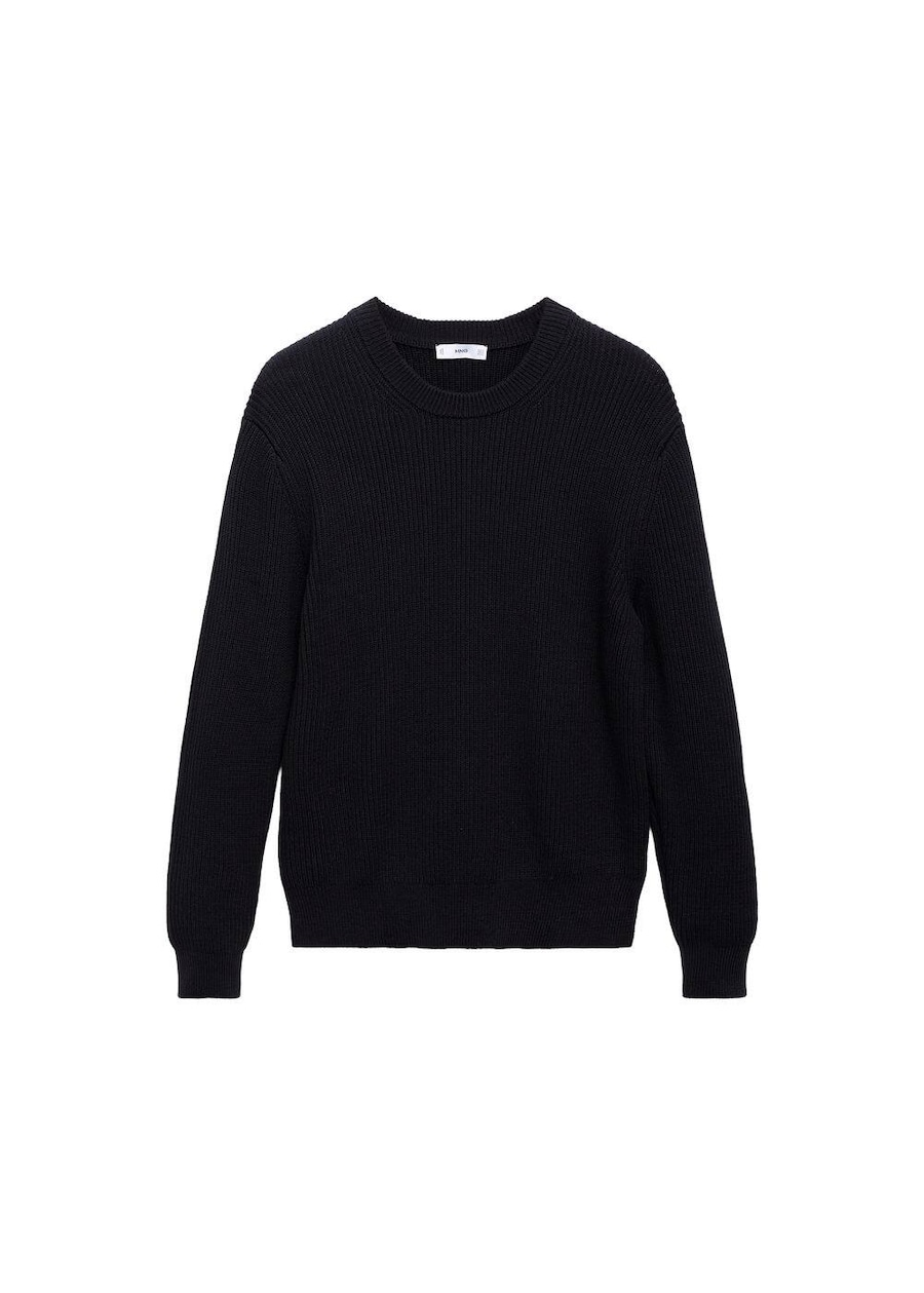 

Свитер MANGO MAN Madeira, темно-синий