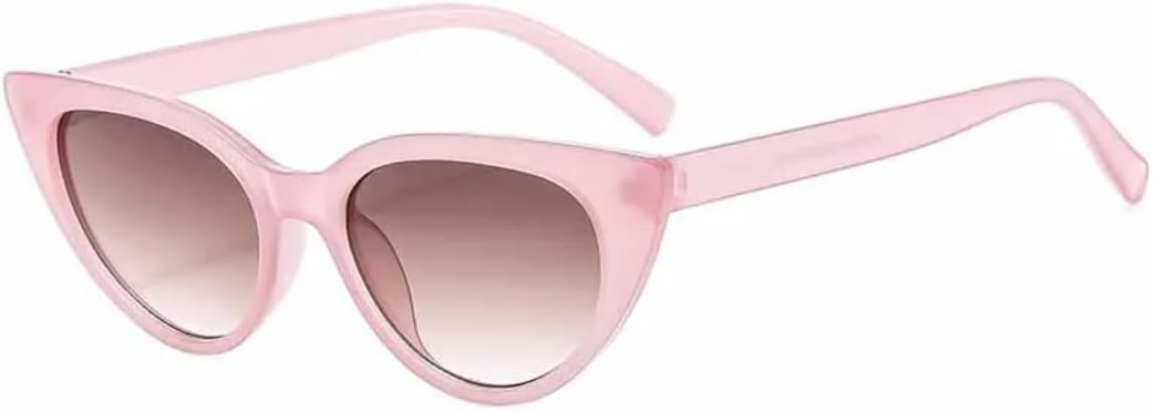 

Ретро-очки «кошачий глаз» для женщин, классические мужские солнцезащитные очки для активного отдыха, путешествий, вождения, рыбалки, защита от УФ-излучения UV400 TVTBBVV, Pink Tea