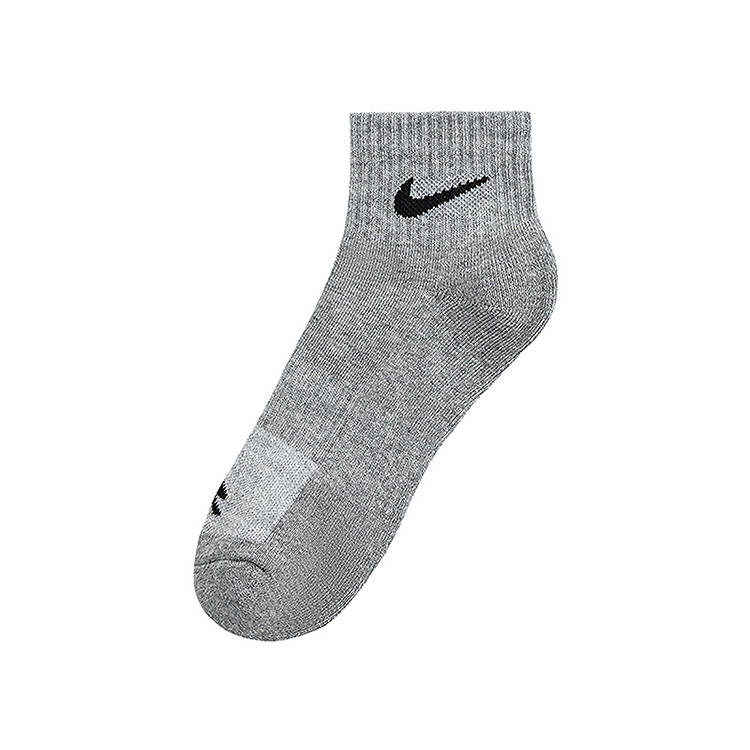 Носки детские 3 пары Nike, белый/rock peak серый/черный — фото 4
